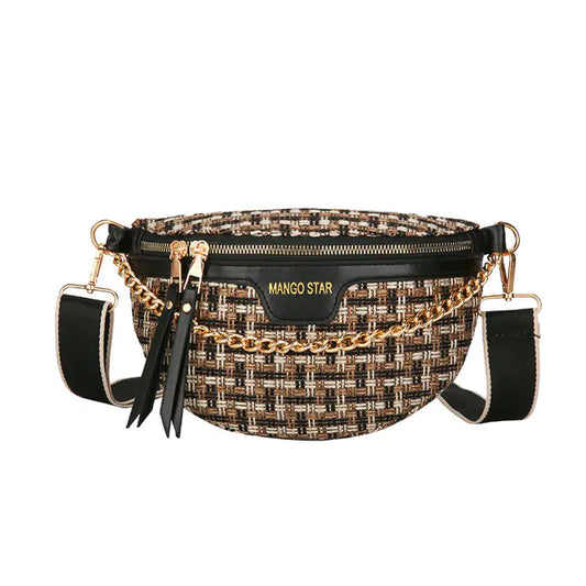 Knitted Waist Bags for Women - Crossbody and Fanny Packs